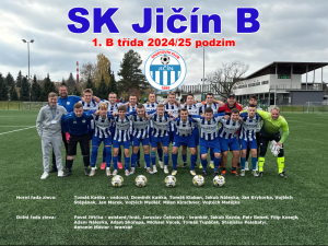HODNOCENÍ B MUŽSTVA  podzimní části 2024/2025