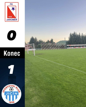 Mistrák 7.9.2025 FK Jaroměř A - SK Jičín A