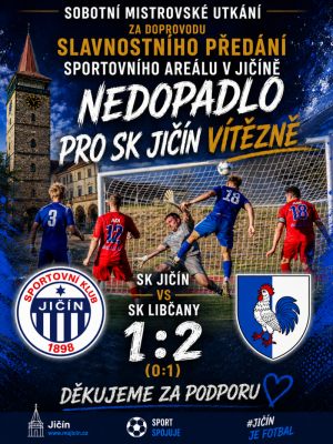 Mistrák 15.8.2026 SK Jičín A - SK Libčany