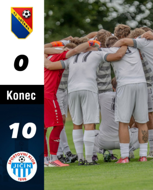 Pohár hejtmana KHK TJ Sokol Lužany - SK Jičín