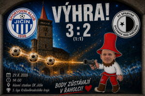 Mistrák 29.8.2026 SK Jičín A - FC Spartak Rychnov n. Kn. A